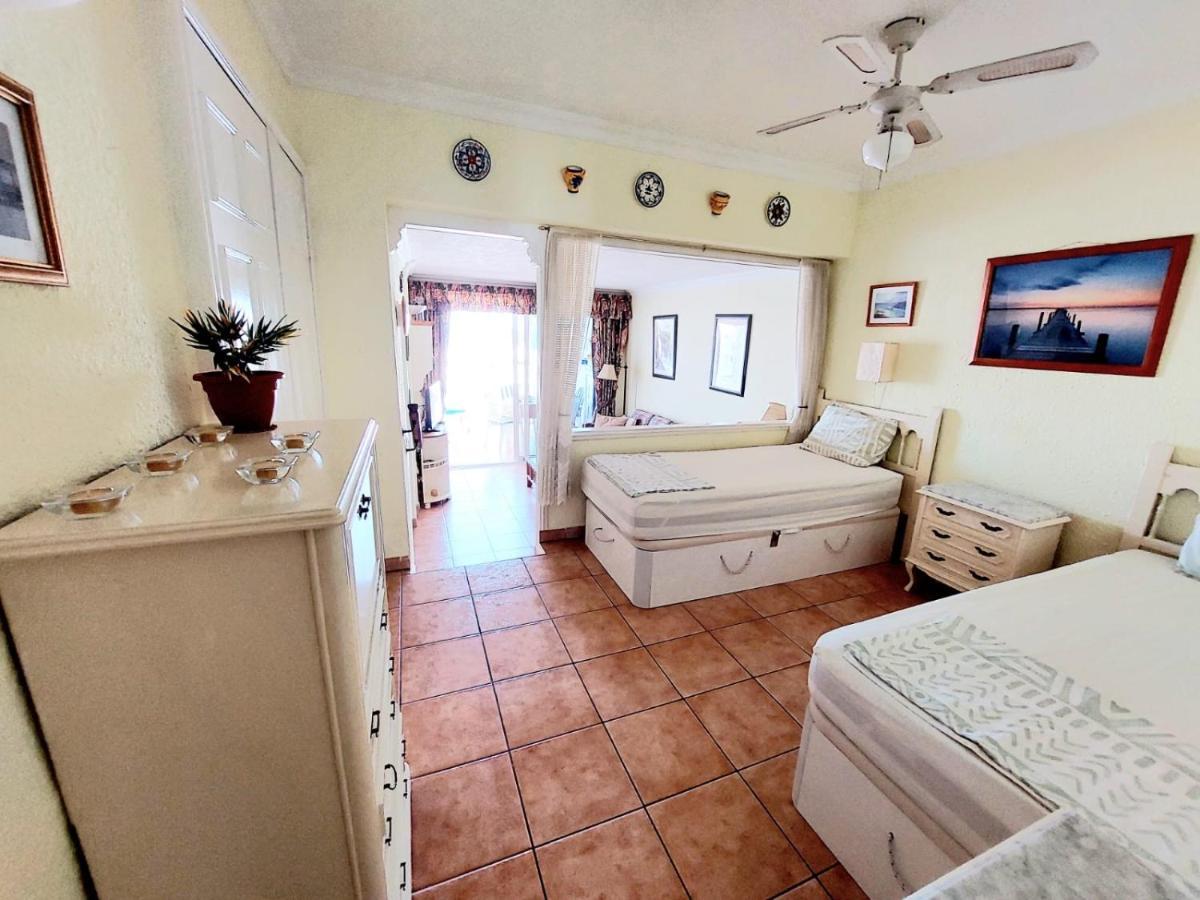 First Line Villa Floor Studio Apartment With Amazing Sea View Air Conditioned Just 50M From The Beach アデヘ エクステリア 写真