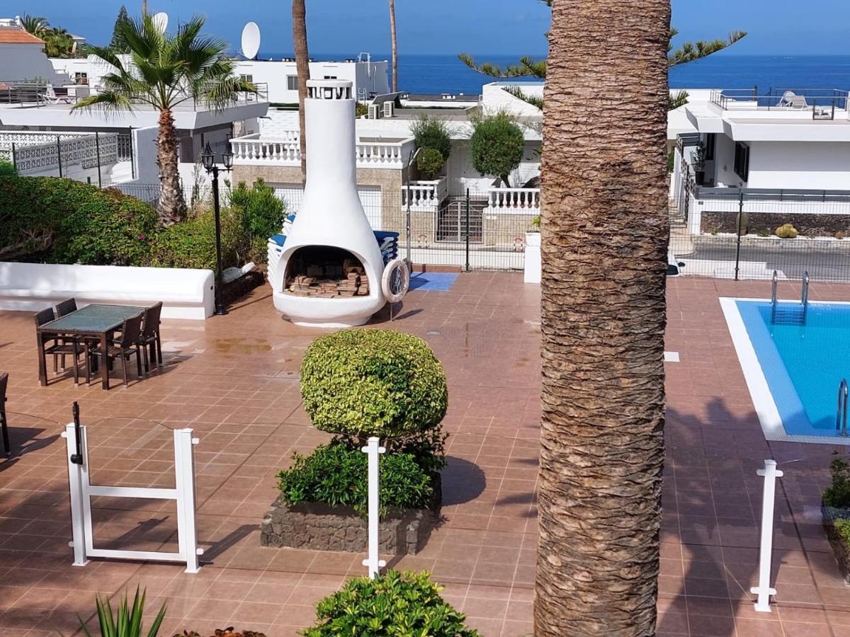 First Line Villa Floor Studio Apartment With Amazing Sea View Air Conditioned Just 50M From The Beach アデヘ エクステリア 写真