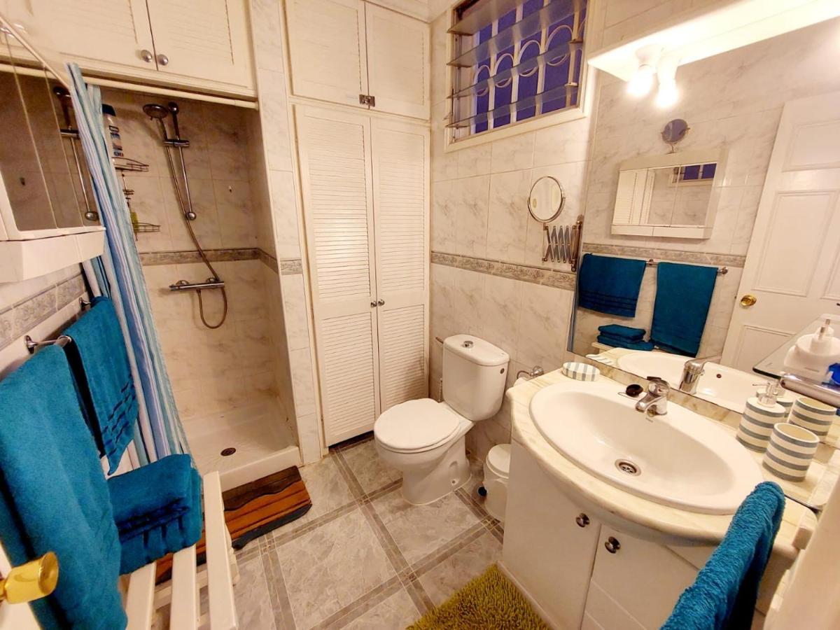 First Line Villa Floor Studio Apartment With Amazing Sea View Air Conditioned Just 50M From The Beach アデヘ エクステリア 写真
